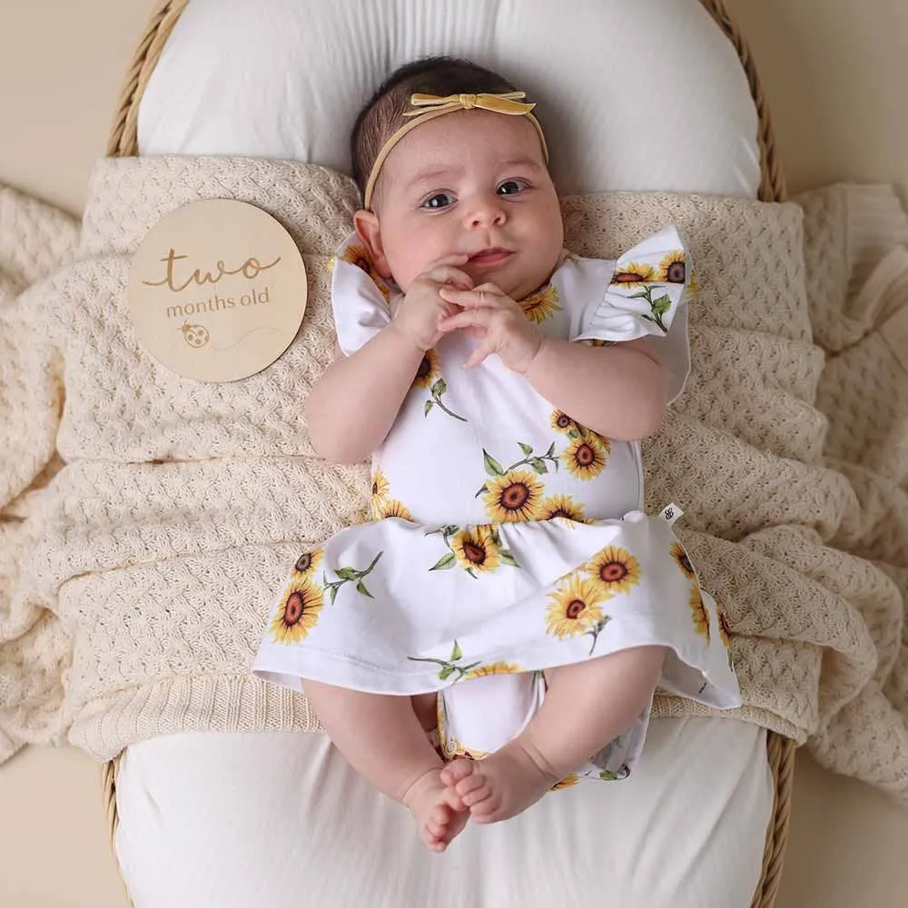SNUGGLE HUNNY Dress - Sunflower - New