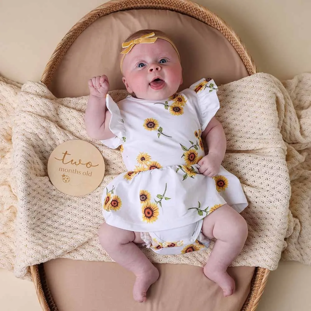 SNUGGLE HUNNY Dress - Sunflower - New