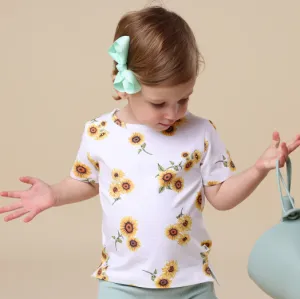 SNUGGLE HUNNY SUNFLOWER ORGANIC T-SHIRT