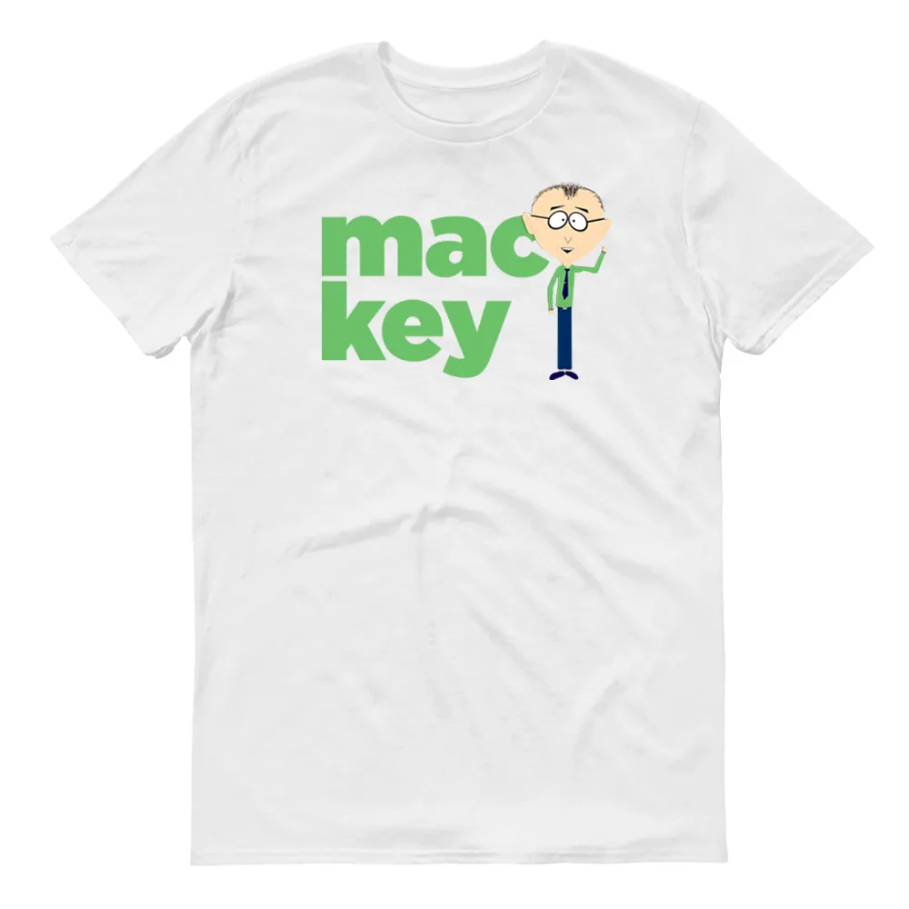 South Park Mackey Name Adult Short Sleeve T-Shirt