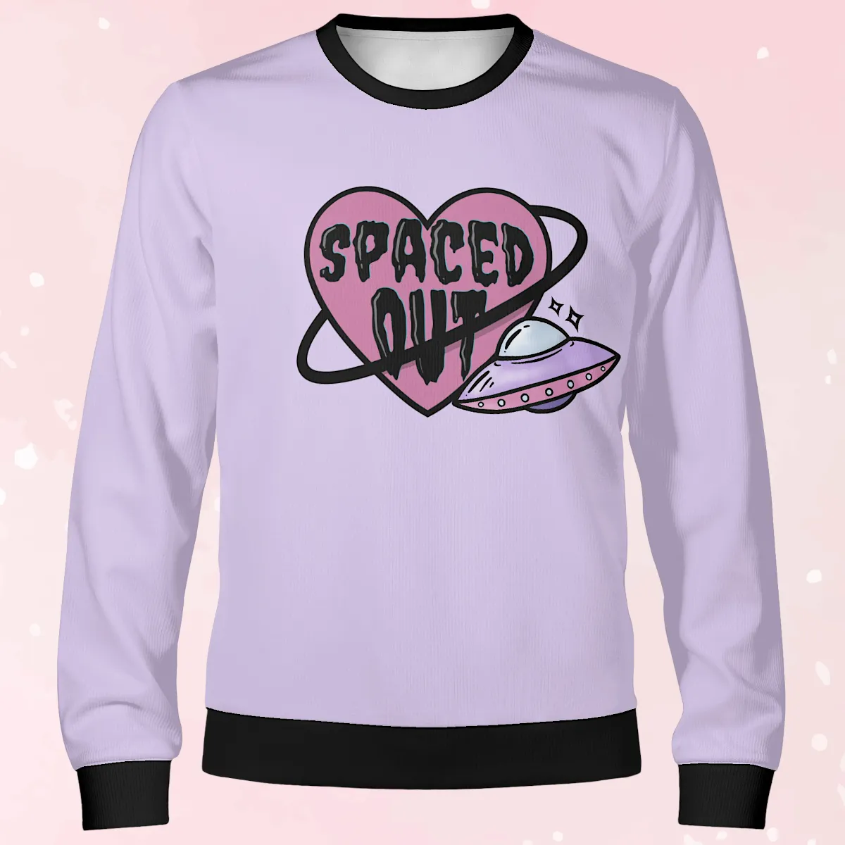 Spaced Out Pastel Unisex Sweater