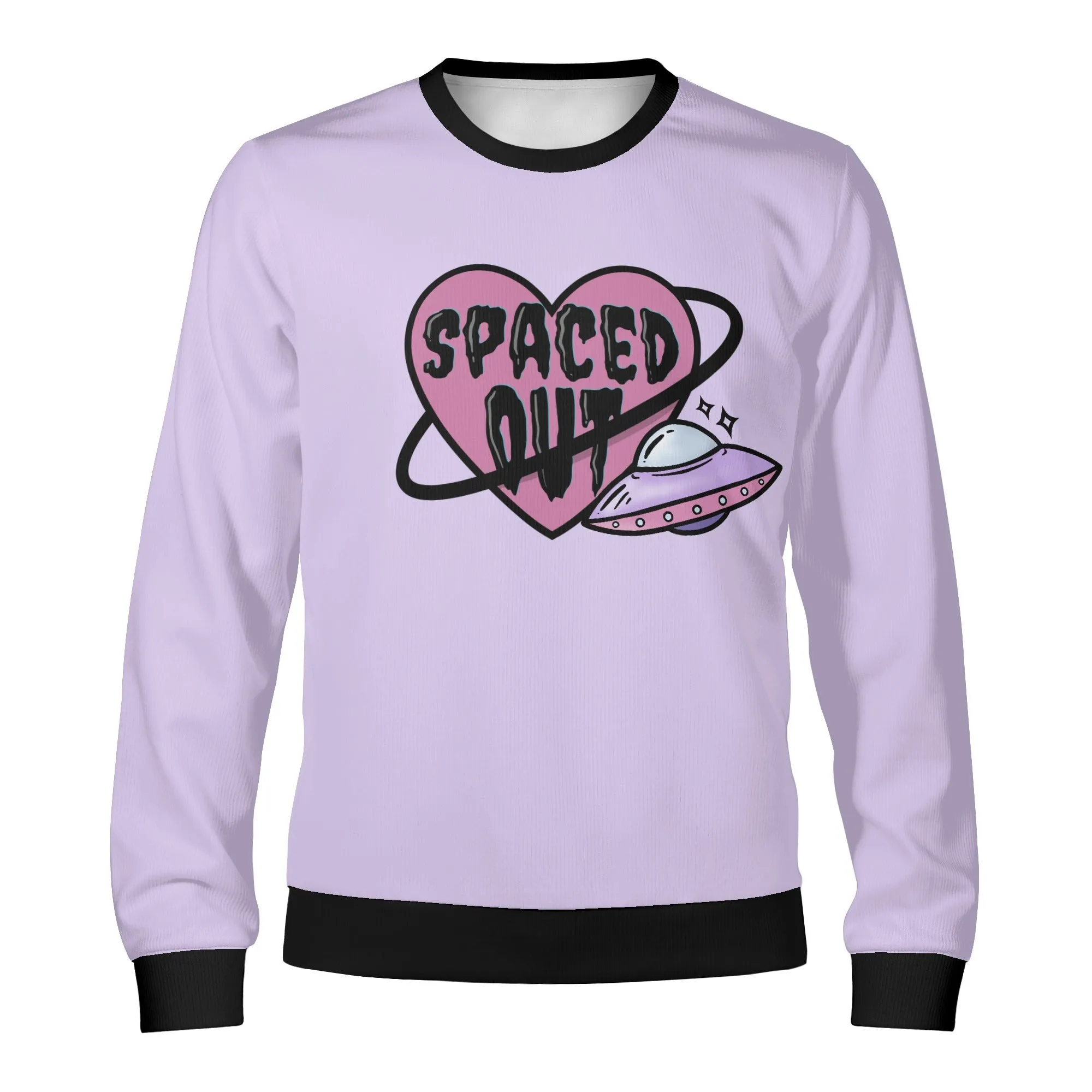 Spaced Out Pastel Unisex Sweater