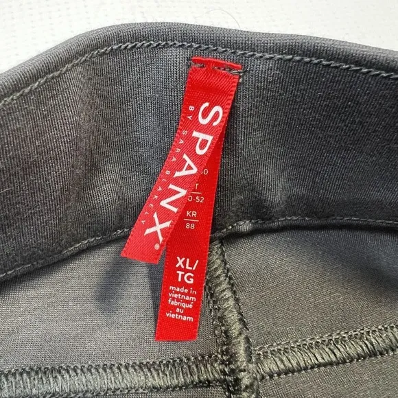 SPANX Ankle Skinny Pants Jeans, Size XL, Gray