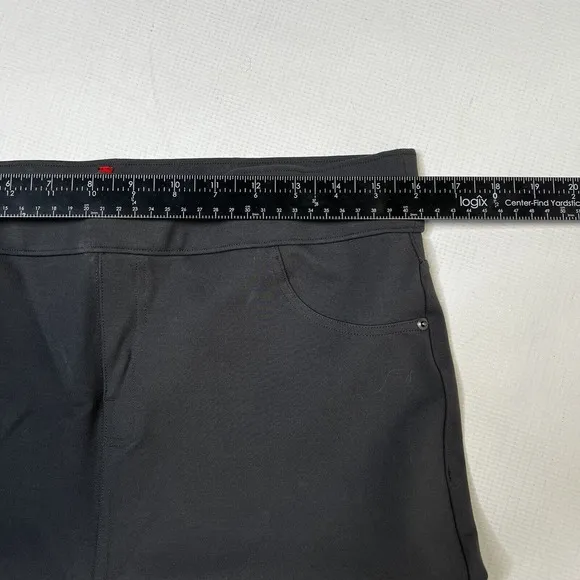 SPANX Ankle Skinny Pants Jeans, Size XL, Gray