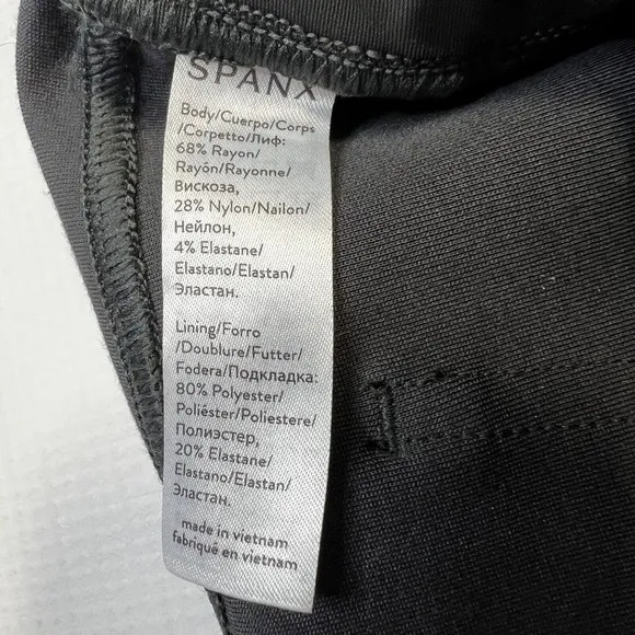 SPANX Ankle Skinny Pants Jeans, Size XL, Gray