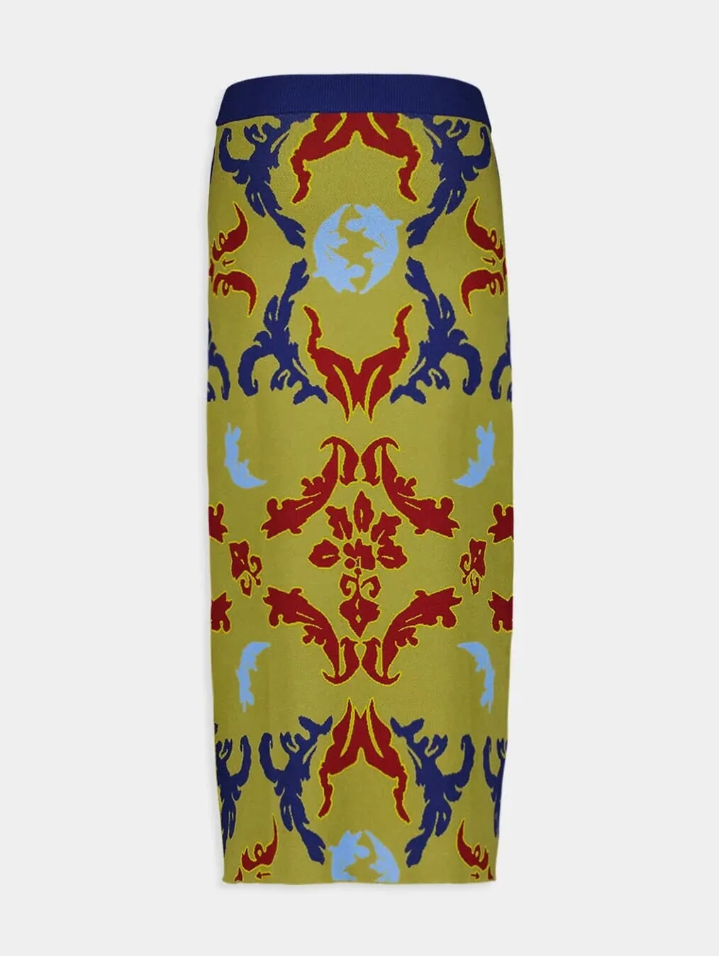 Spar Jacquard Pencil Skirt