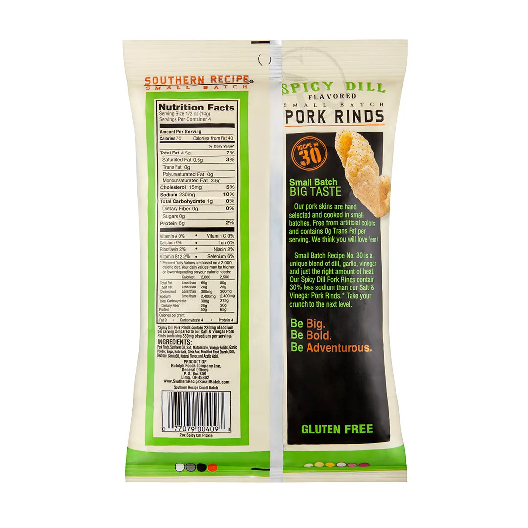 Spicy Dill Pork Rinds