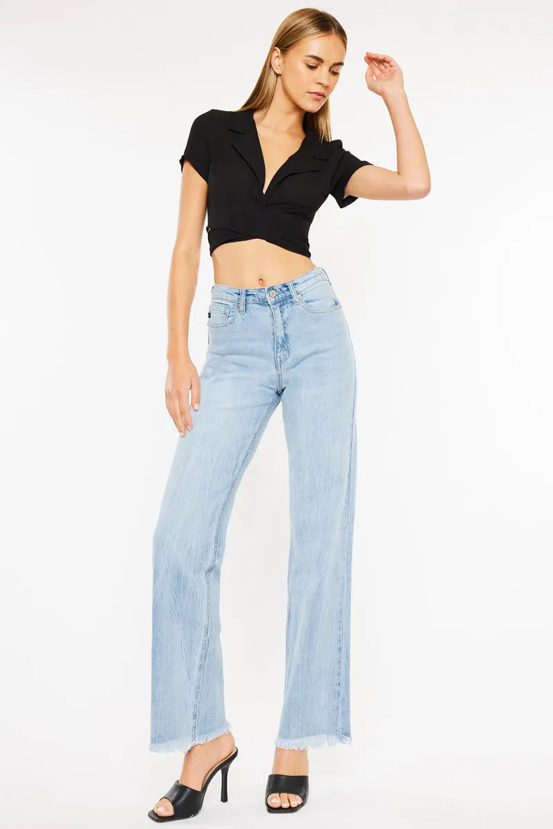 Starla Ultra High Rise Vintage 90's Flare Jeans