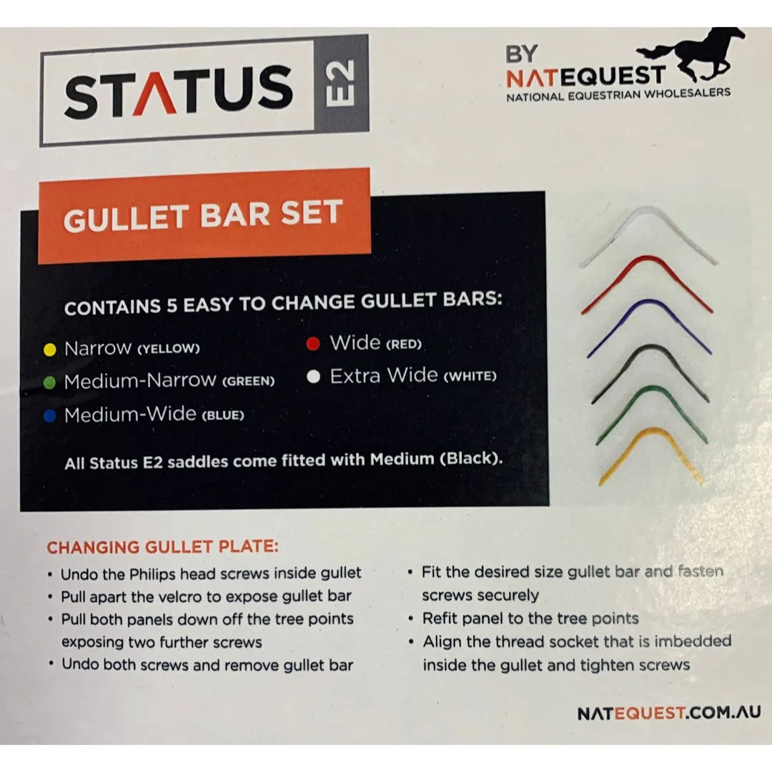Status E2 Gullet Bar Set