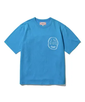 STAY FRESH HALF SLEEVE-SUNFADE BLUE