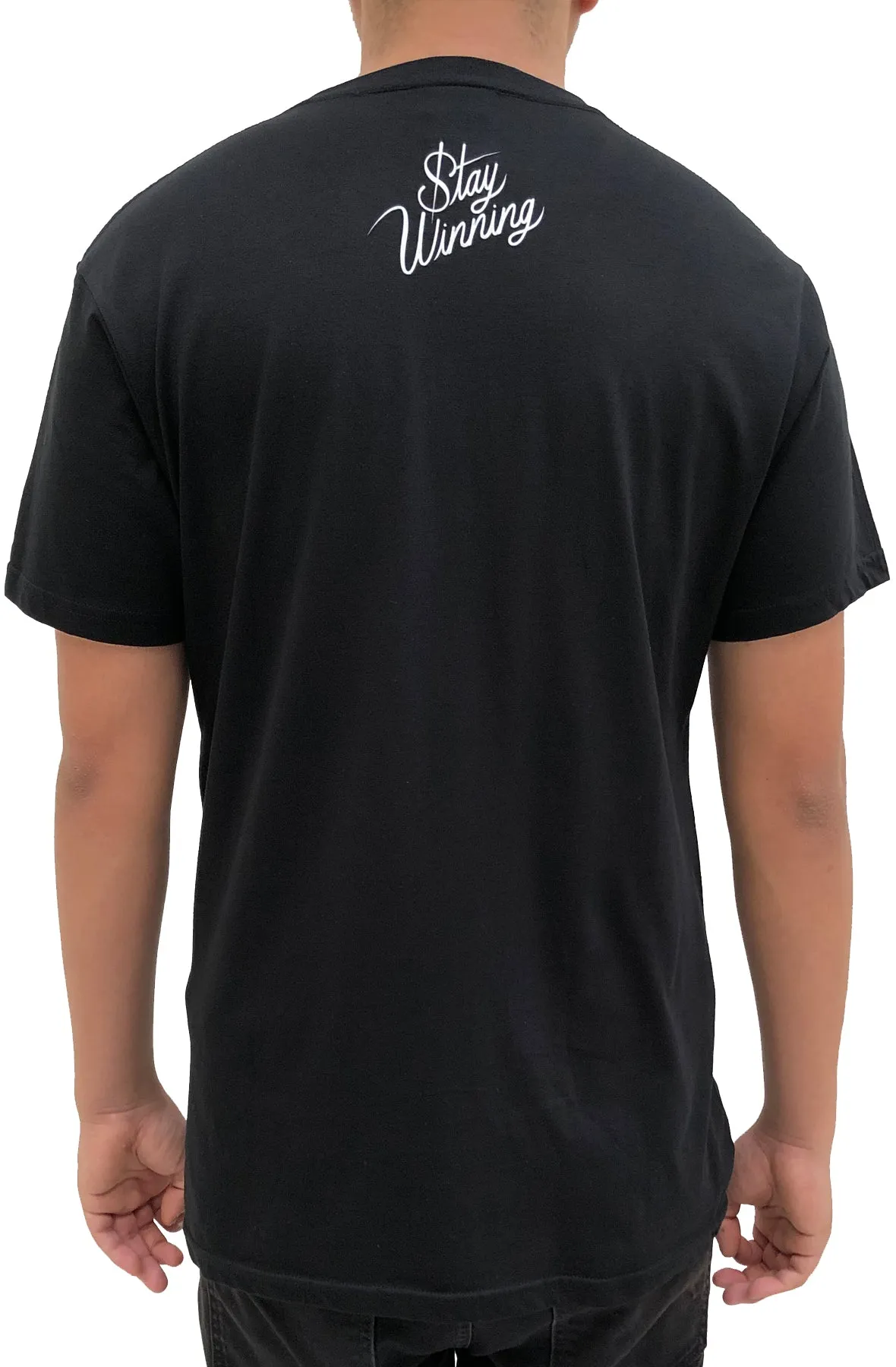 Stay Winning Double Dragon Black Tee