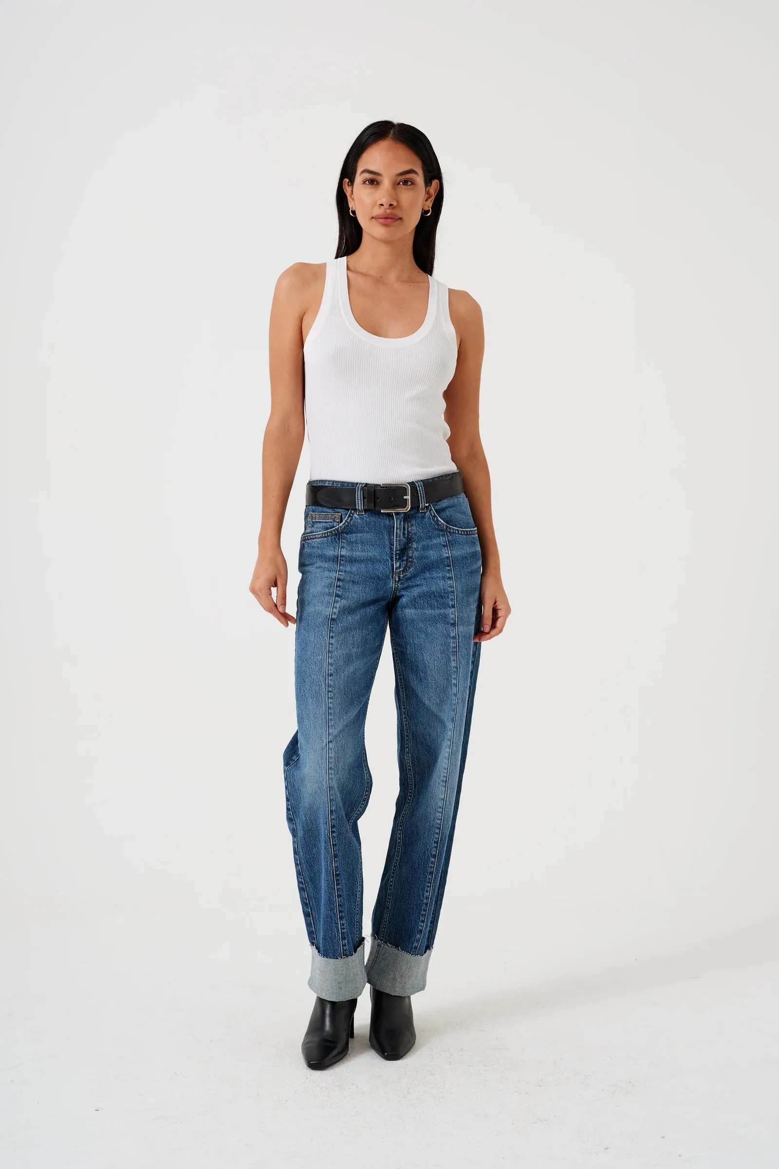 Stevie Turn Up Jean - Arizona Vintage