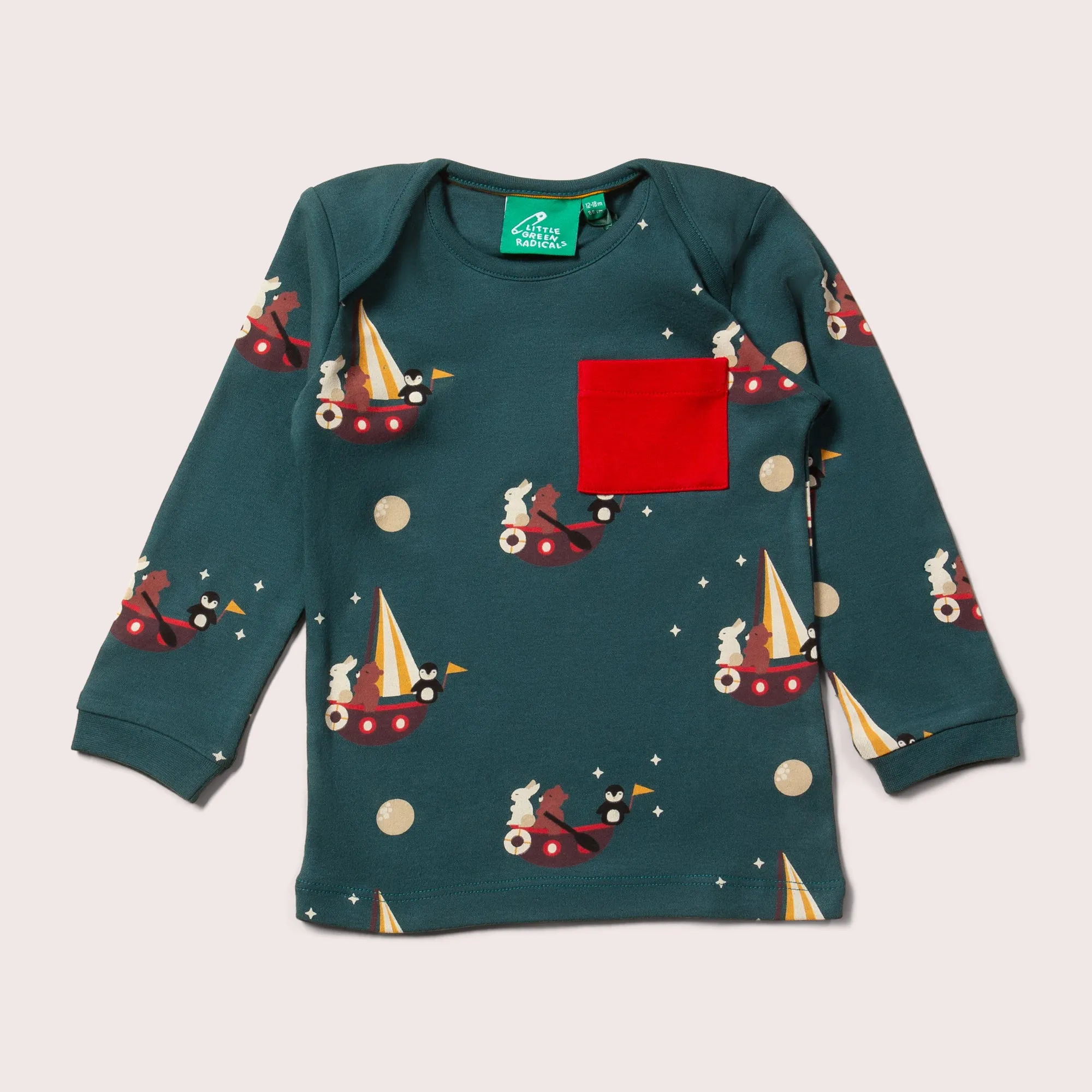 Stormy Seas Organic T-Shirt & Jogger Playset