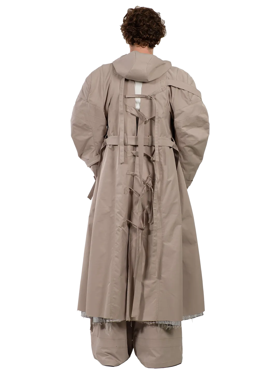 STRAPPED-IN COAT