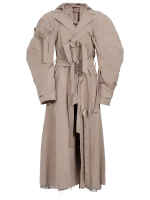 STRAPPED-IN COAT