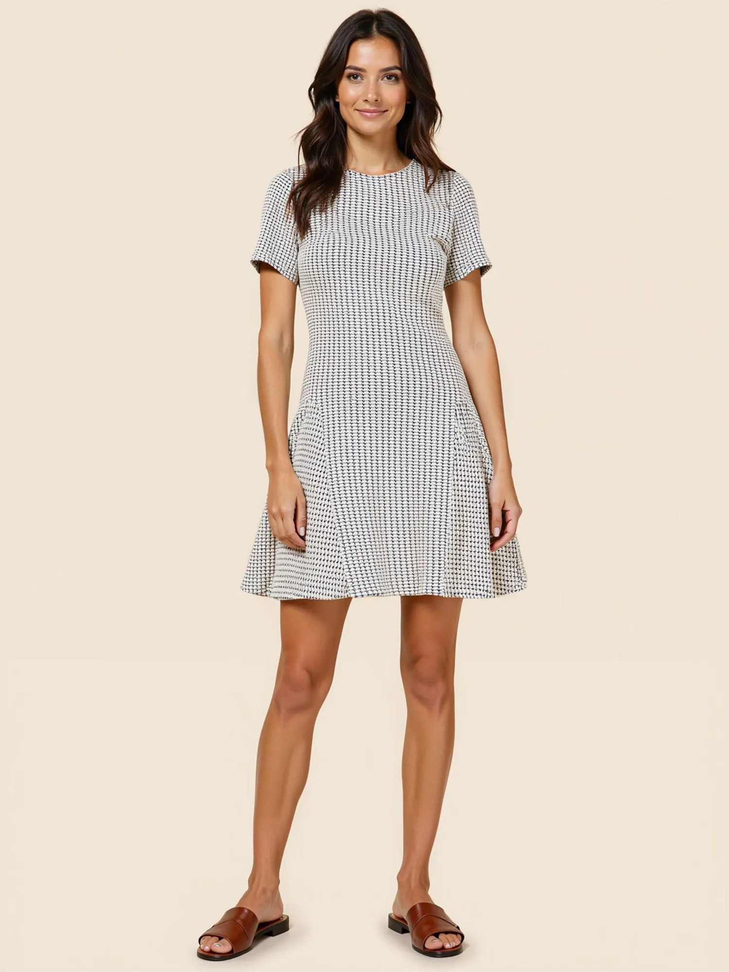 Striped T- Shirt Mini Dress