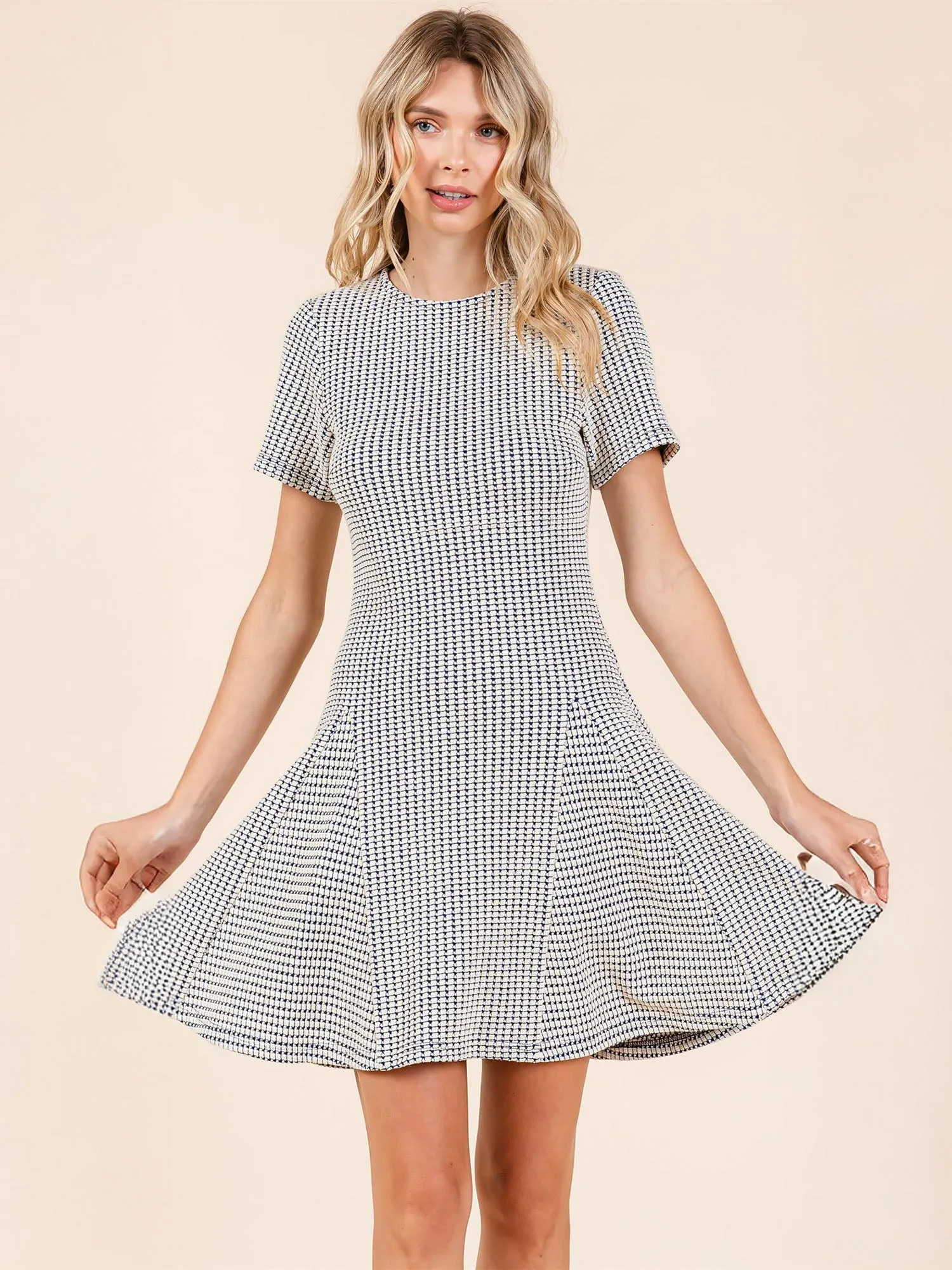 Striped T- Shirt Mini Dress