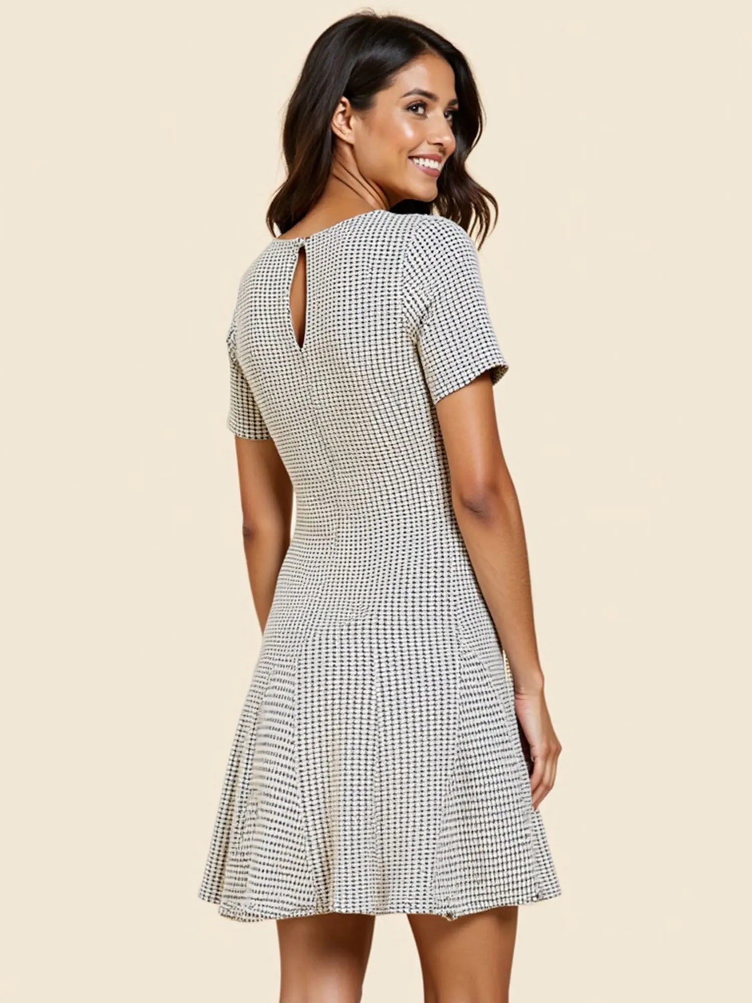 Striped T- Shirt Mini Dress