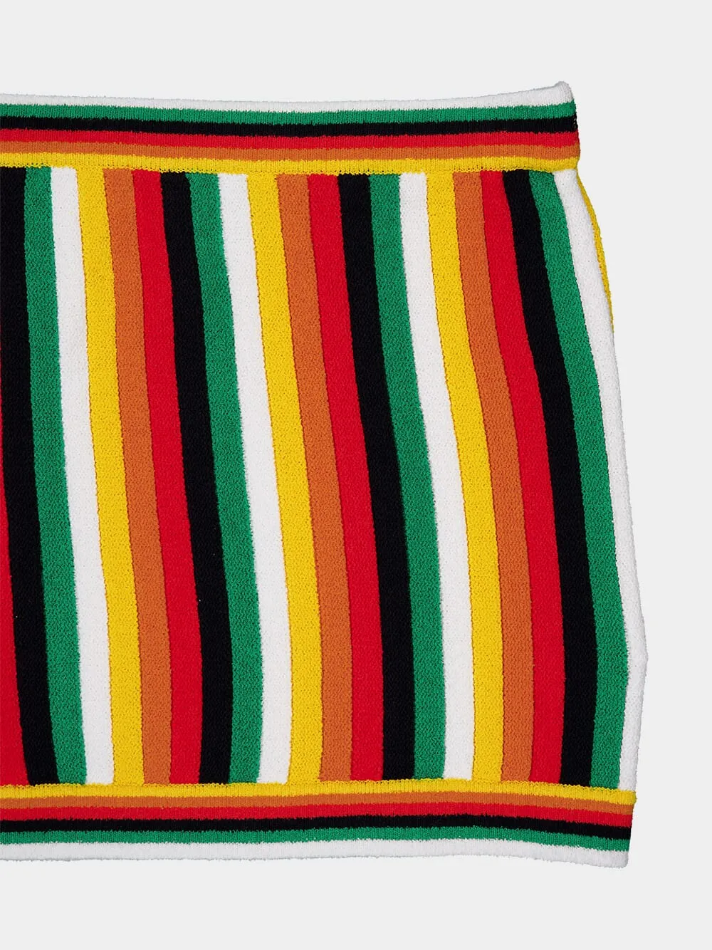 Striped Towelling Skirt