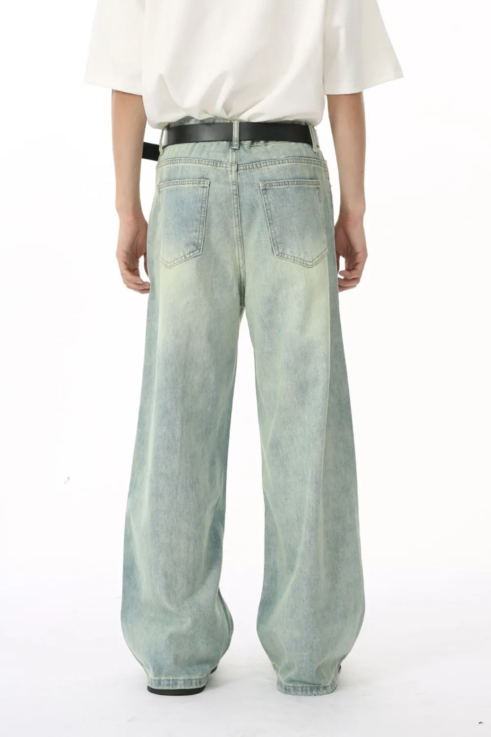 Stylish Wide Leg Jeans with Pockets for Women
