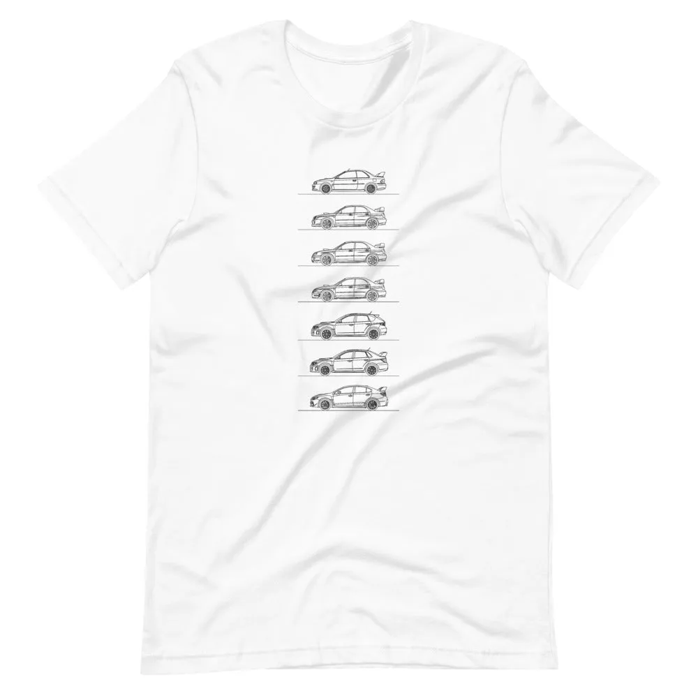Subaru WRX Outline T-shirt