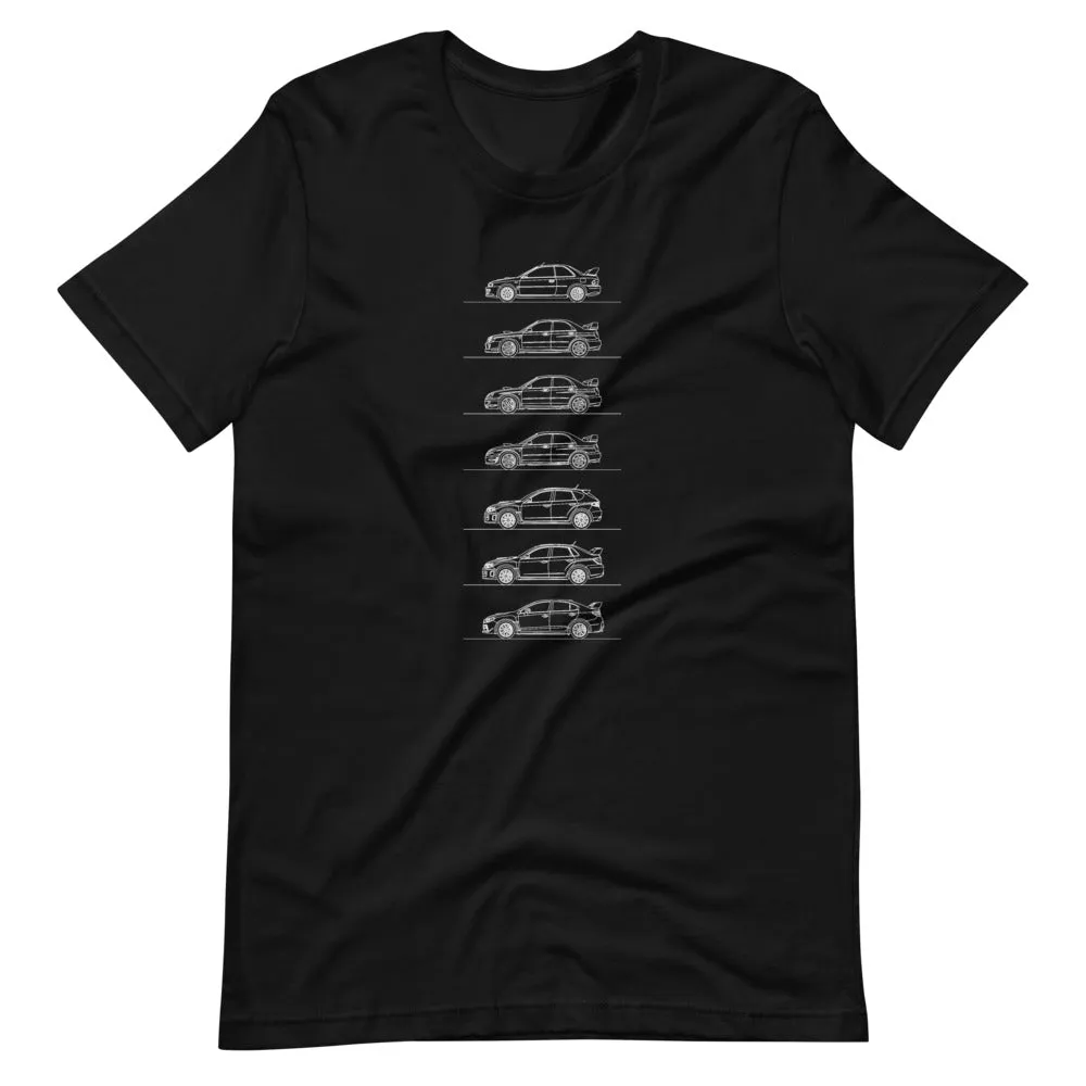 Subaru WRX Outline T-shirt