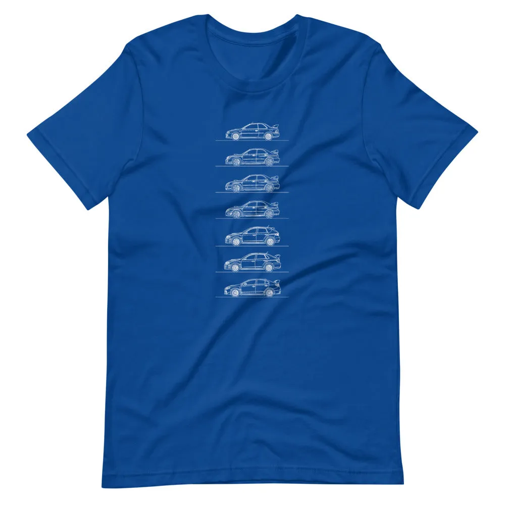 Subaru WRX Outline T-shirt