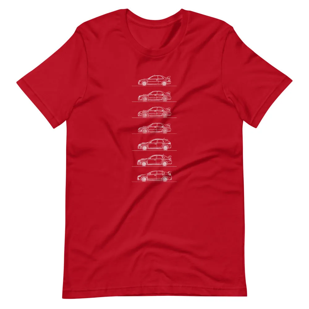 Subaru WRX Outline T-shirt