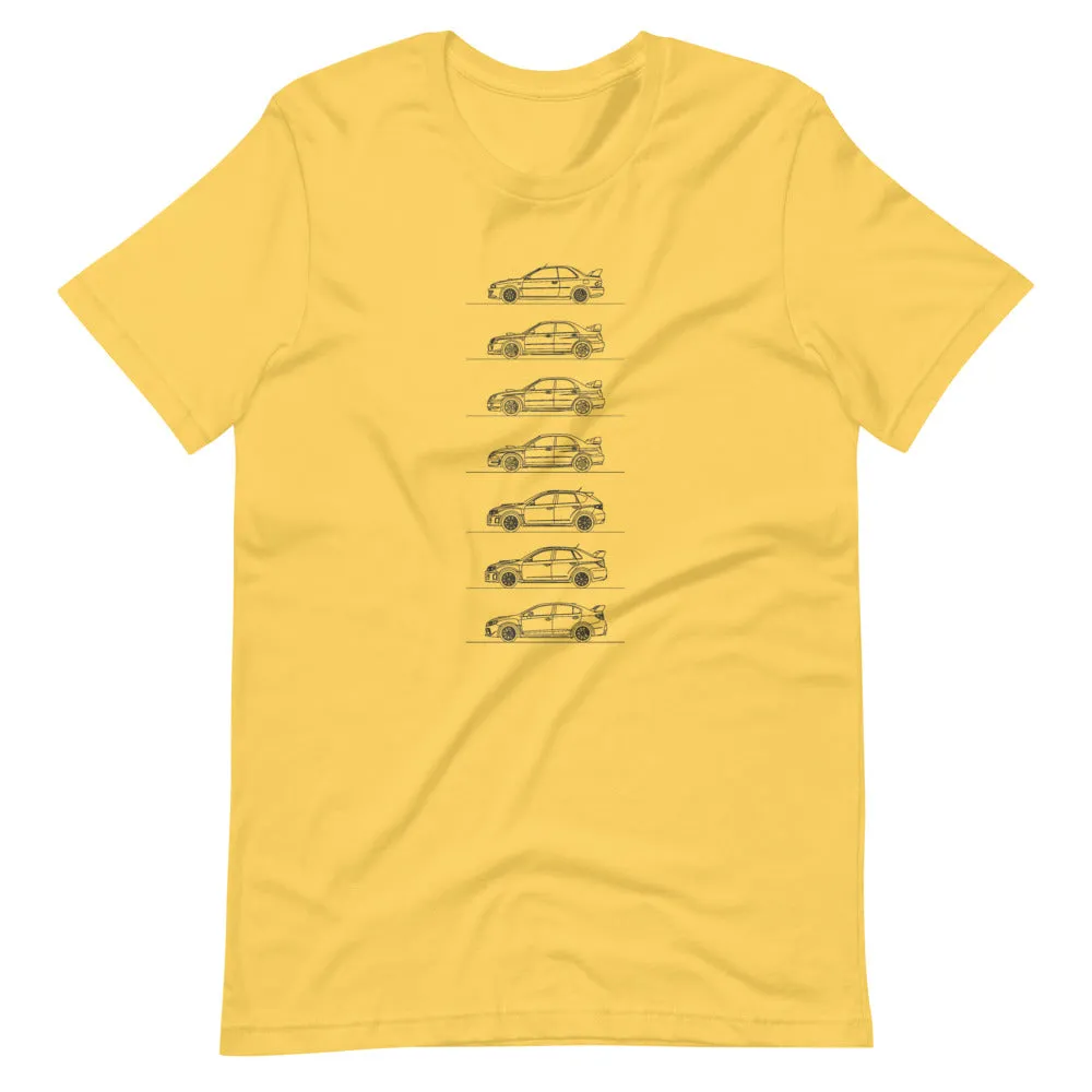 Subaru WRX Outline T-shirt