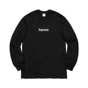 Supreme Box Logo L/S Tee (FW20)- Black