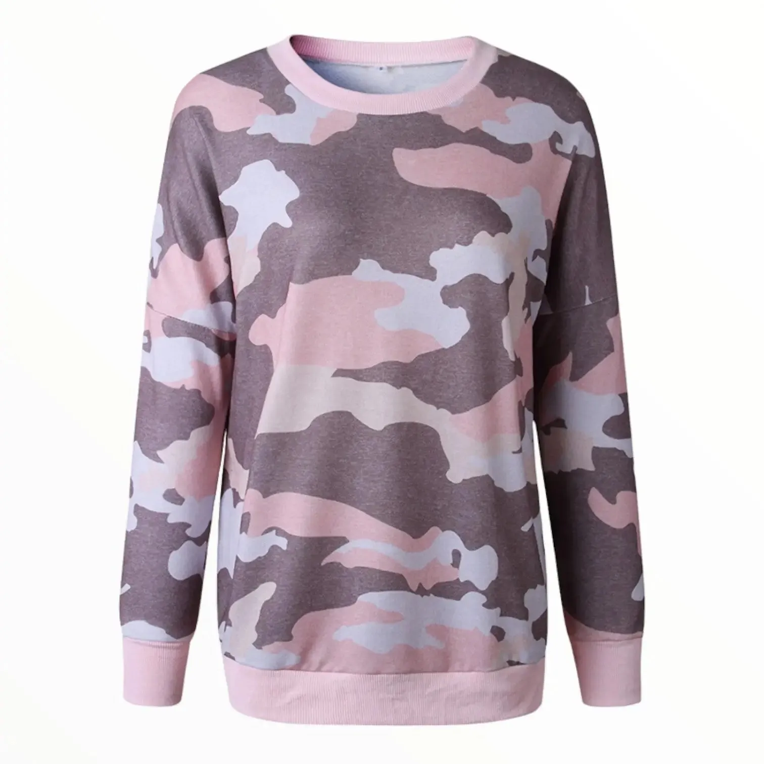 Sweat militaire camouflage femme