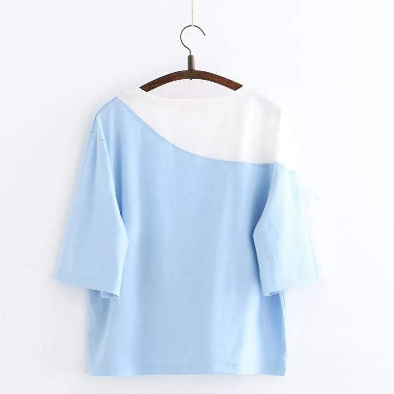 Sweet Print Short-sleeved T-shirt