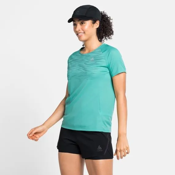 T-Shirt Odlo Essential Print Tee SS Femme