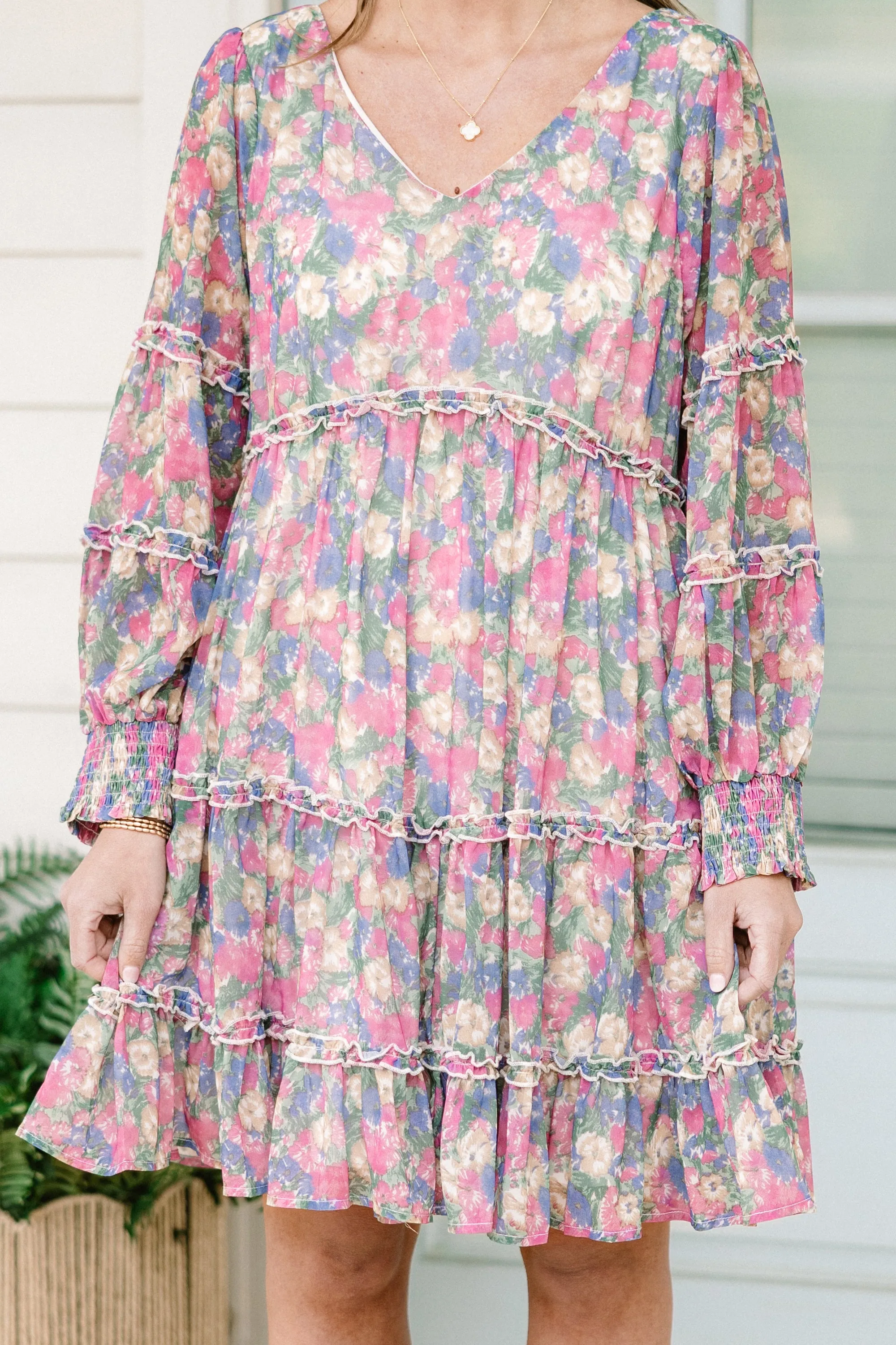 Taking It Easy Dress, Bubblegum
