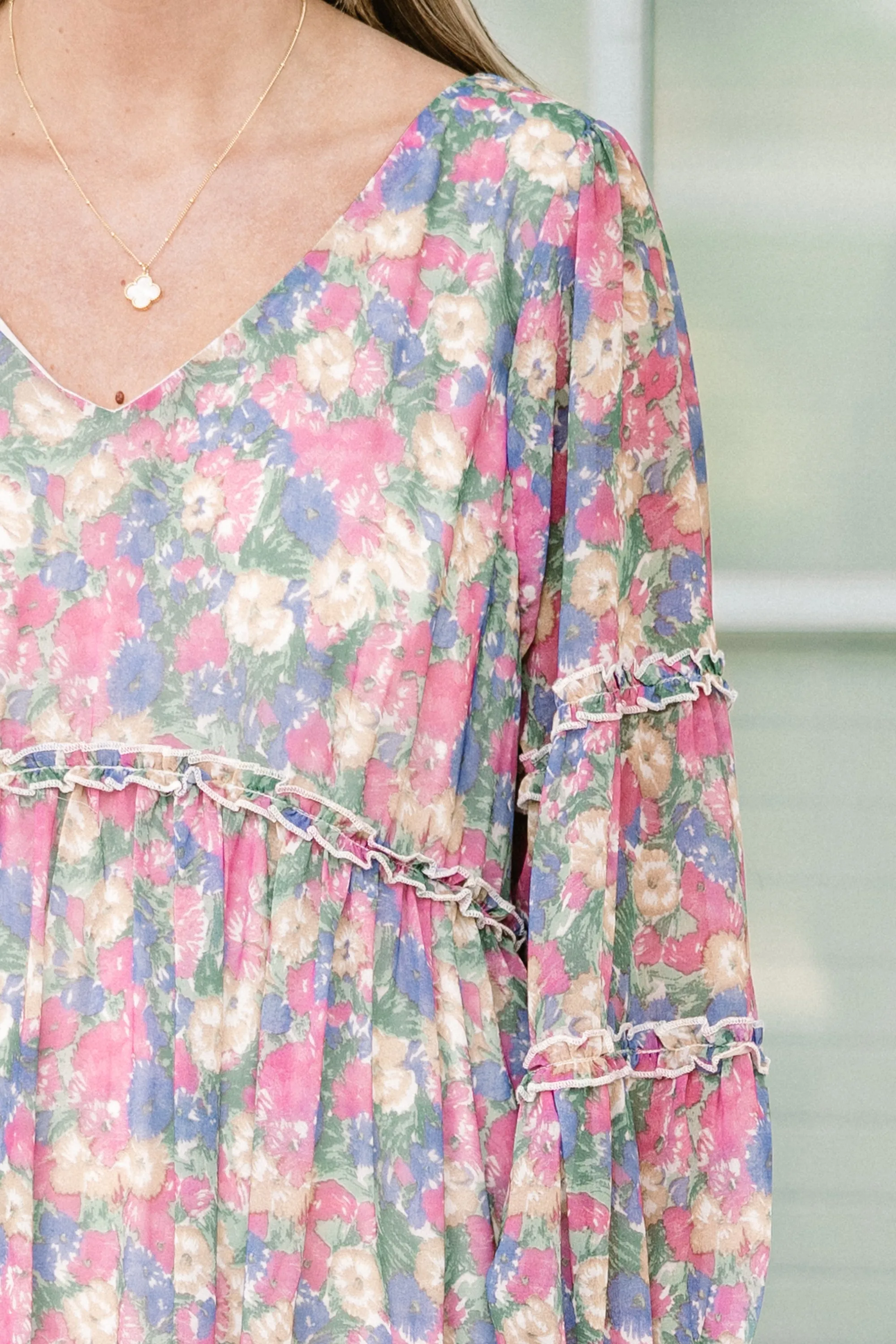 Taking It Easy Dress, Bubblegum