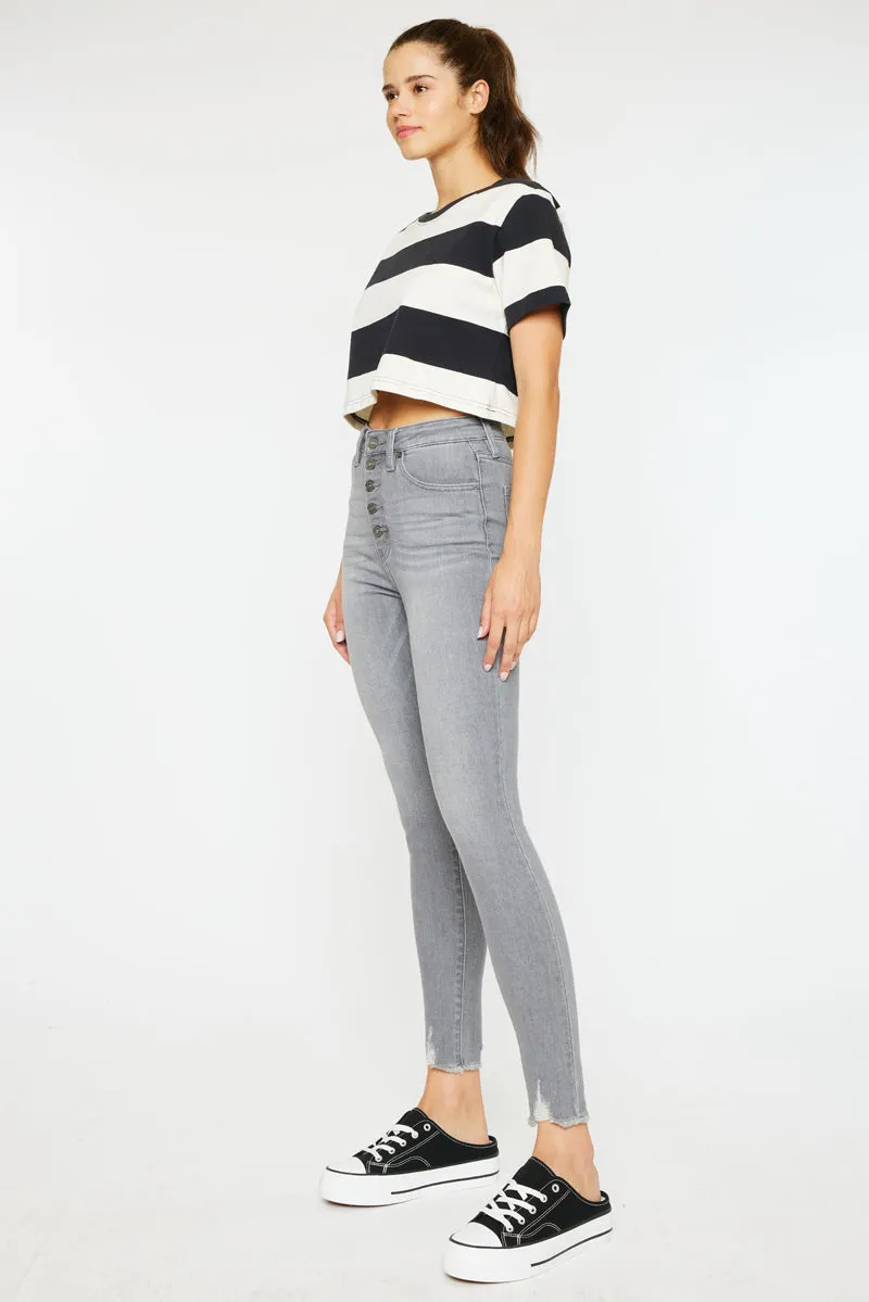 Tamara High Rise Ankle Skinny Jeans