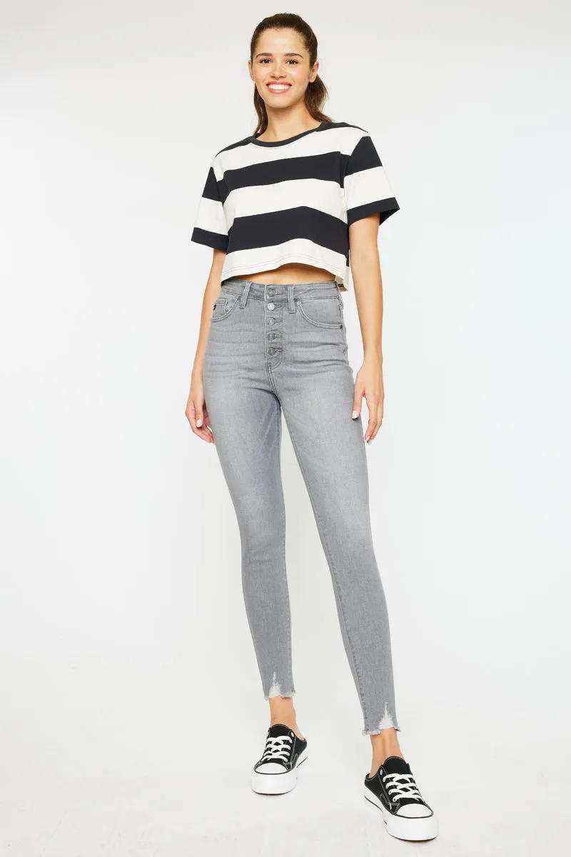 Tamara High Rise Ankle Skinny Jeans