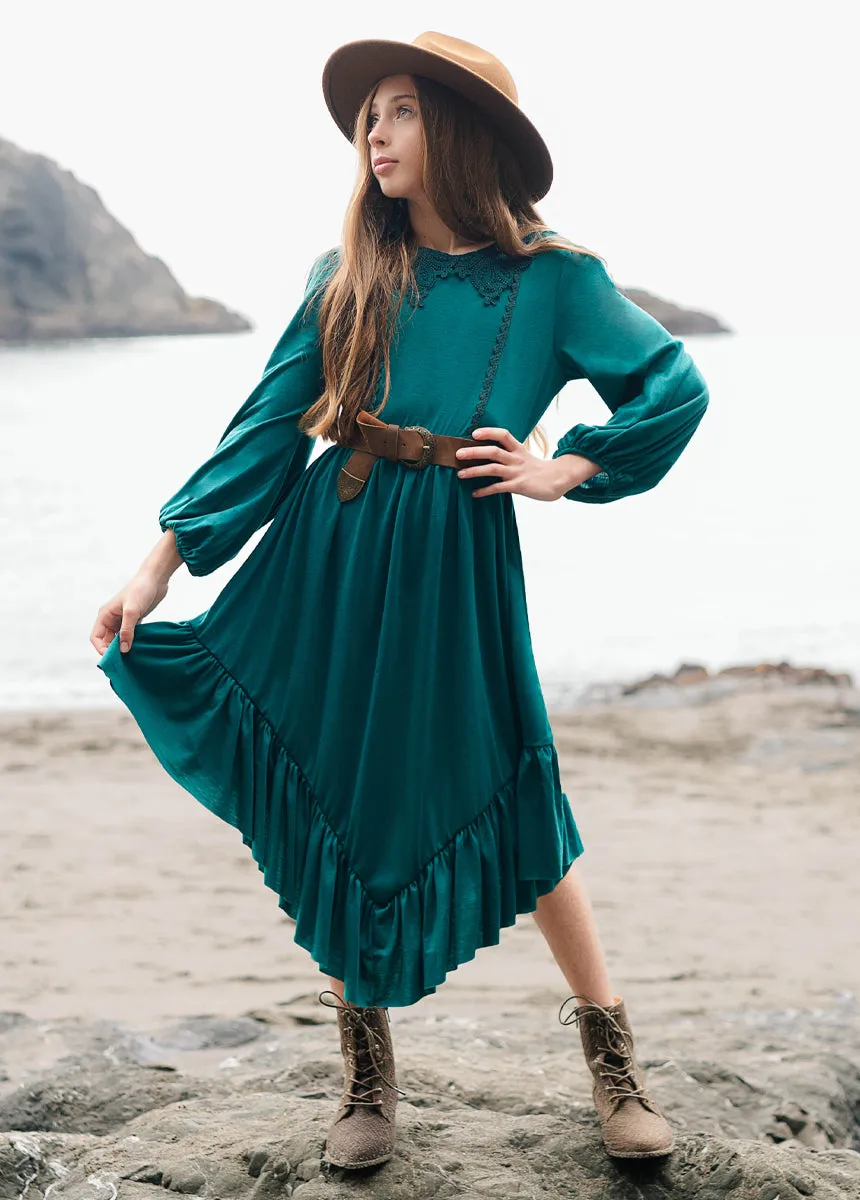 Tatum Dress in Teal