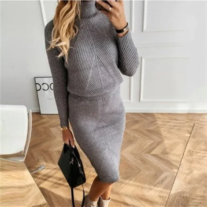 Teresa® | Cozy Sweater Knit Dress