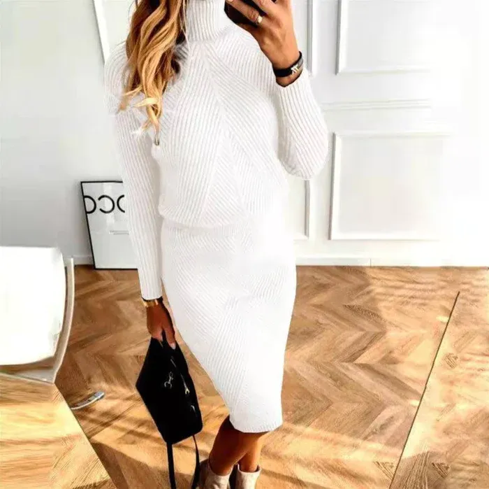 Teresa® | Cozy Sweater Knit Dress