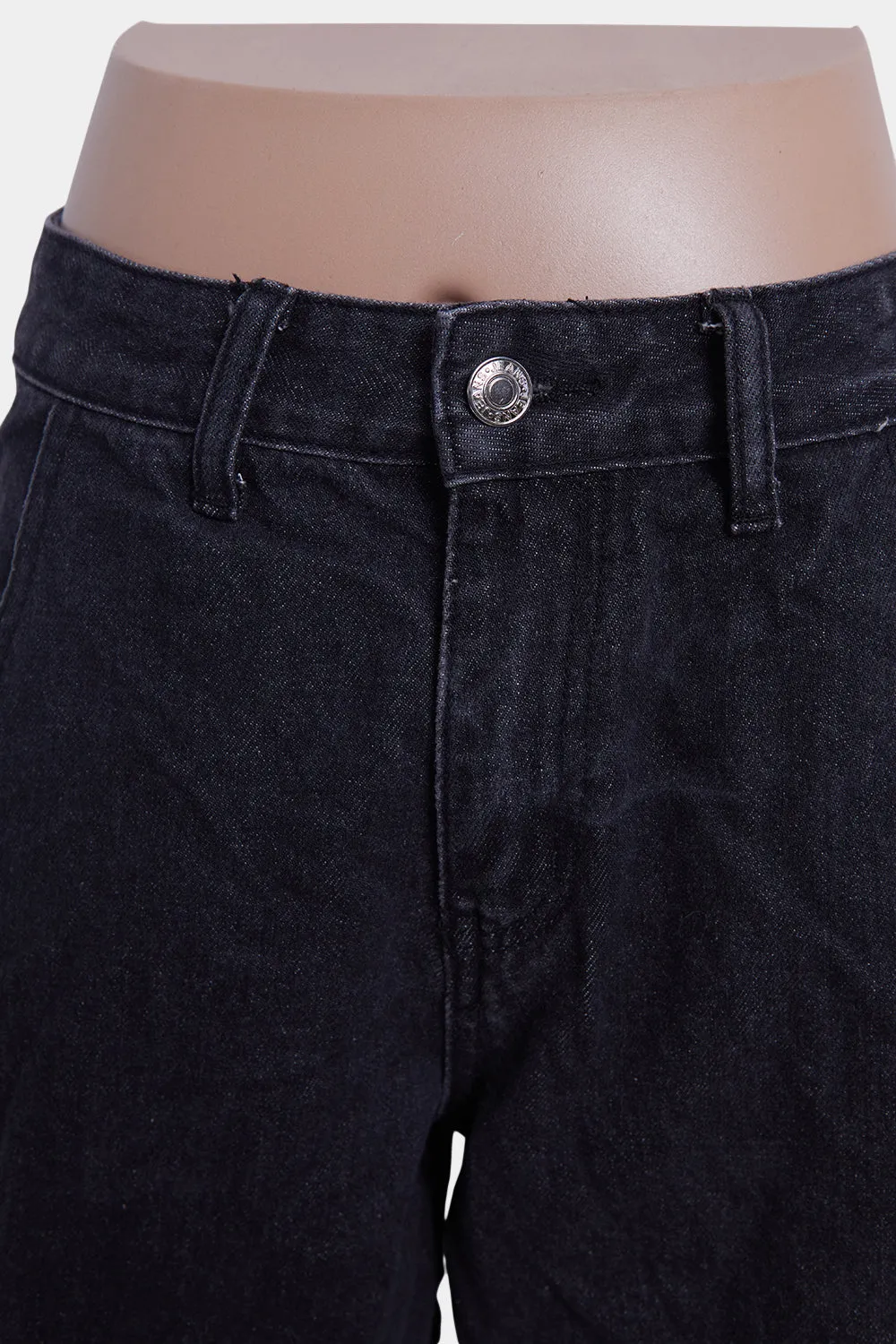 That's So Fetch Black Wide Leg Low Rise Jeans