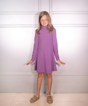 The Cozy Dress Purple