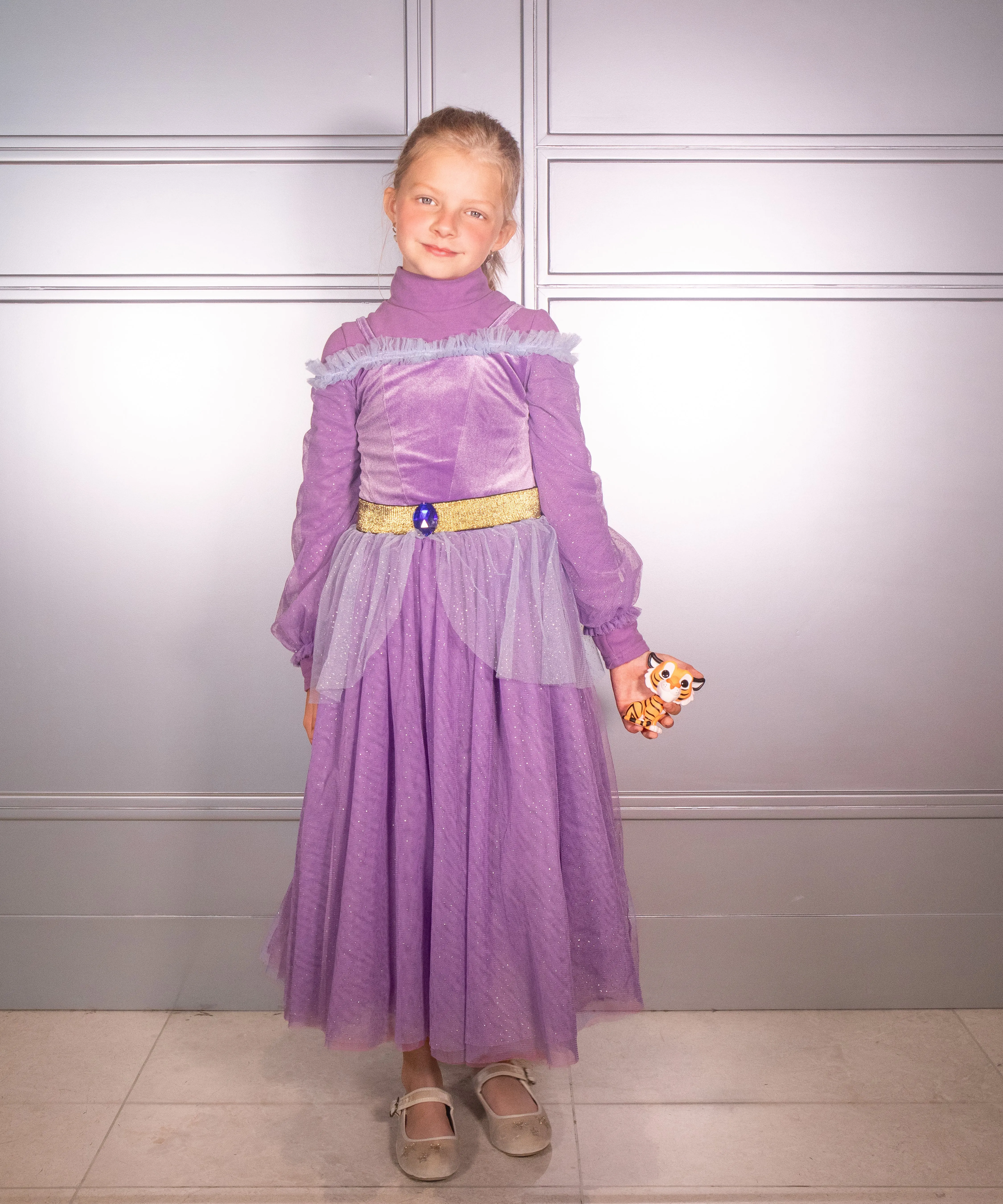 The Cozy Dress Purple