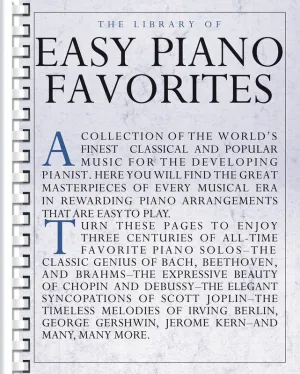 THE LIBRARY OF EASY PIANO FAVORITES