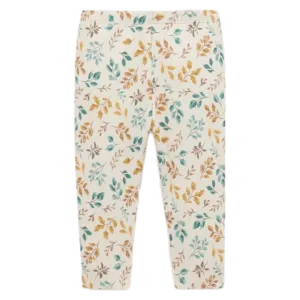 Thick Pocket Leggings - Leafy