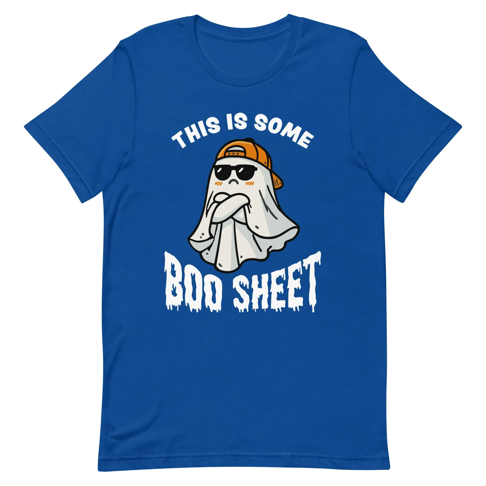 This Is Boo Sheet Ghost Retro Halloween 2021 Gift Men Women T-Shirt
