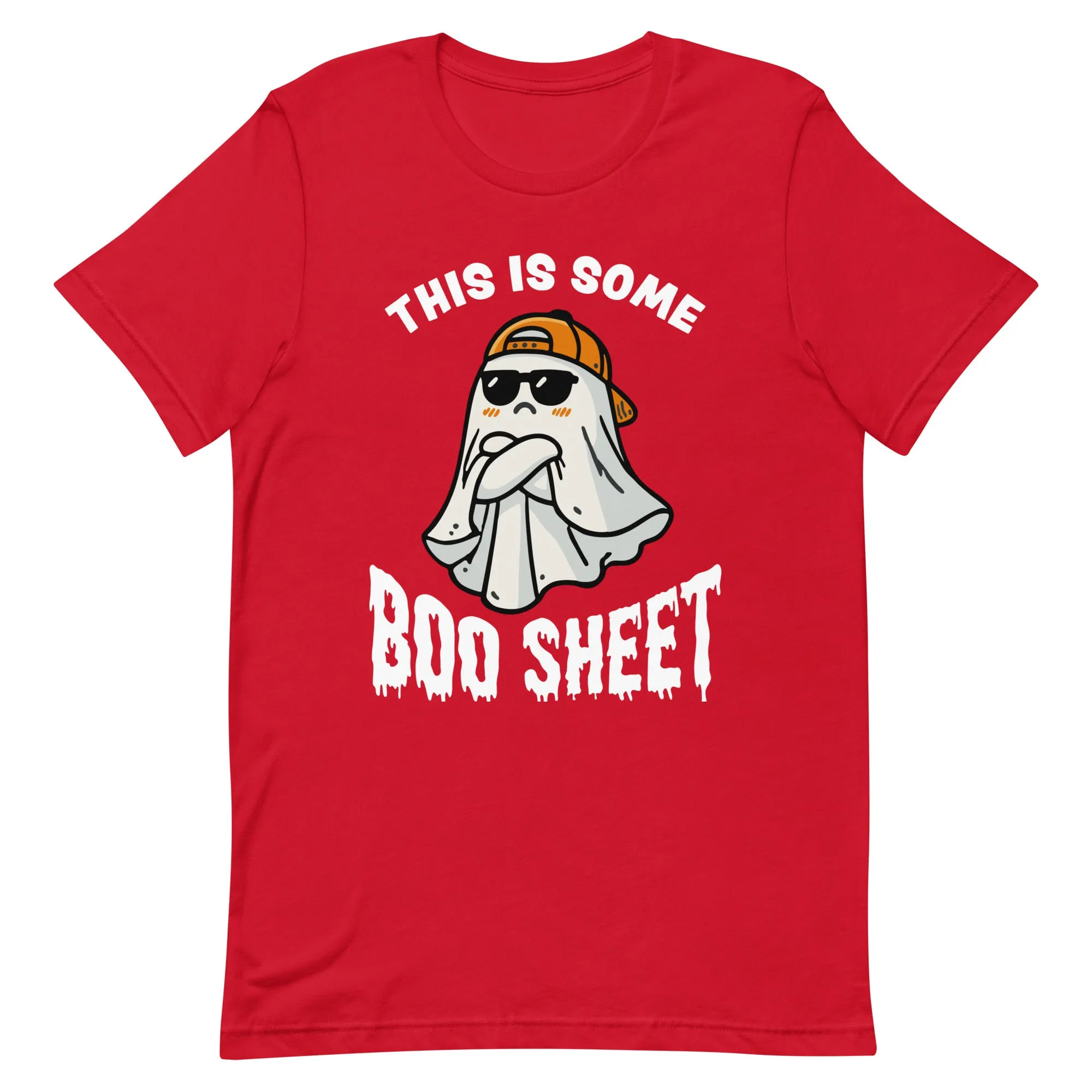 This Is Boo Sheet Ghost Retro Halloween 2021 Gift Men Women T-Shirt