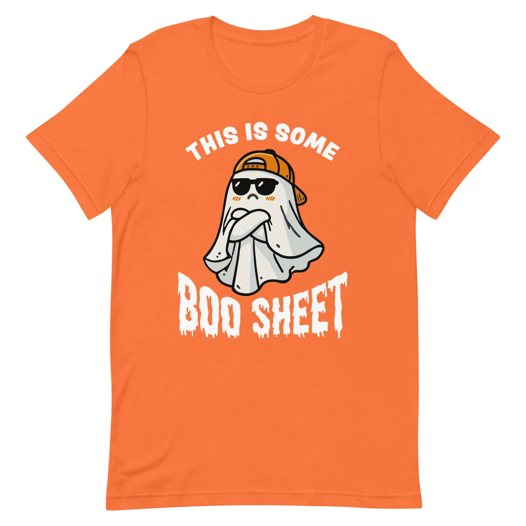 This Is Boo Sheet Ghost Retro Halloween 2021 Gift Men Women T-Shirt