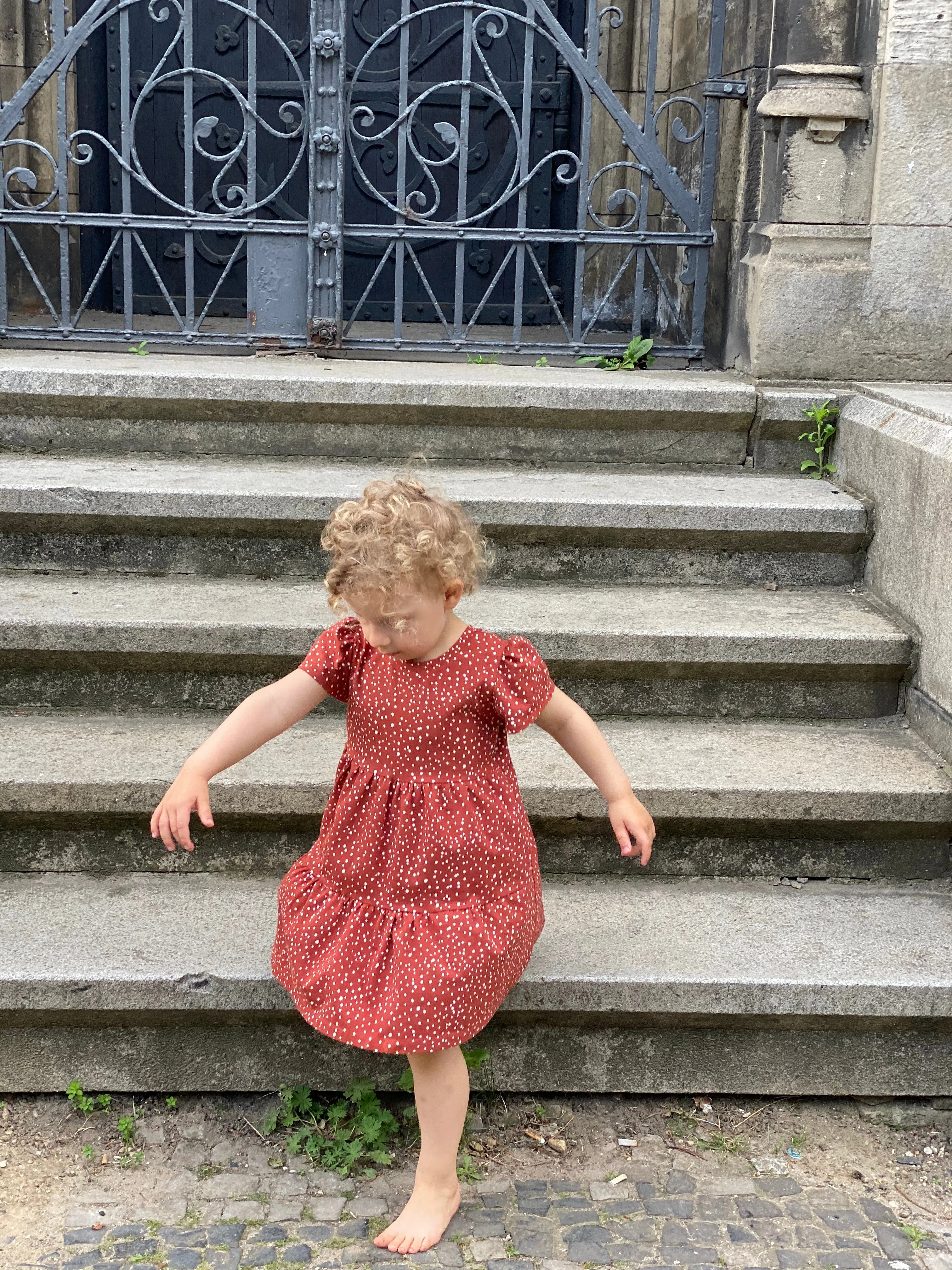 Tiered dress