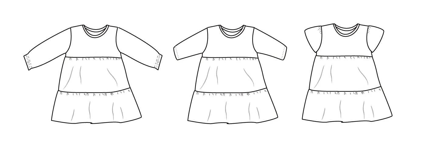 Tiered dress